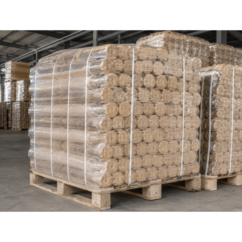 Brykiet drzewny Nestro bukowo-dębowy – paleta 960 kg (96 × 10 kg)