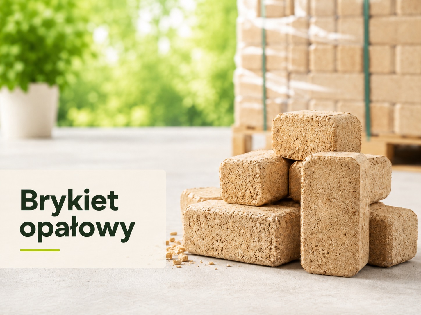 Brykiet opałowy